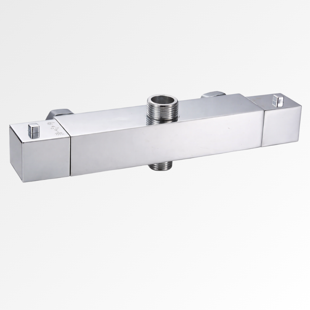 ThermaCore – Mitigeur de douche thermostatique mural chromé