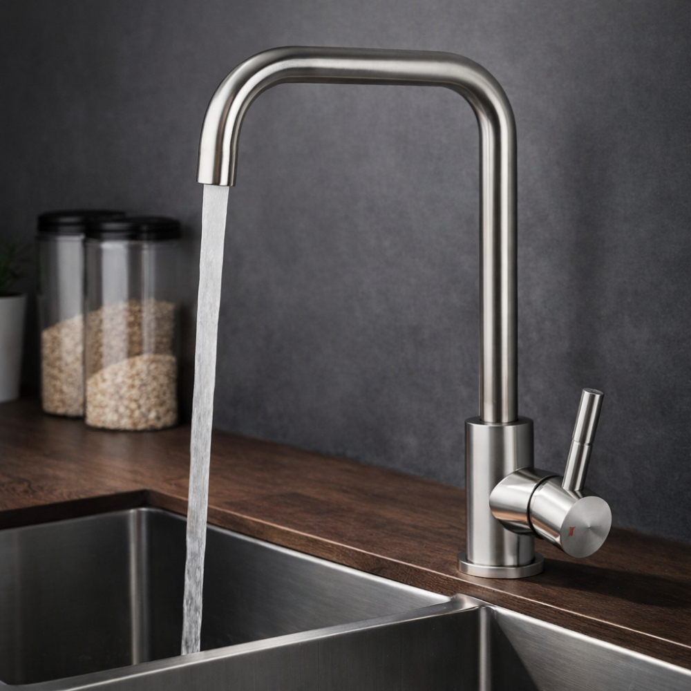 InoxFlow 360 – Mitigeur cuisine inox 304