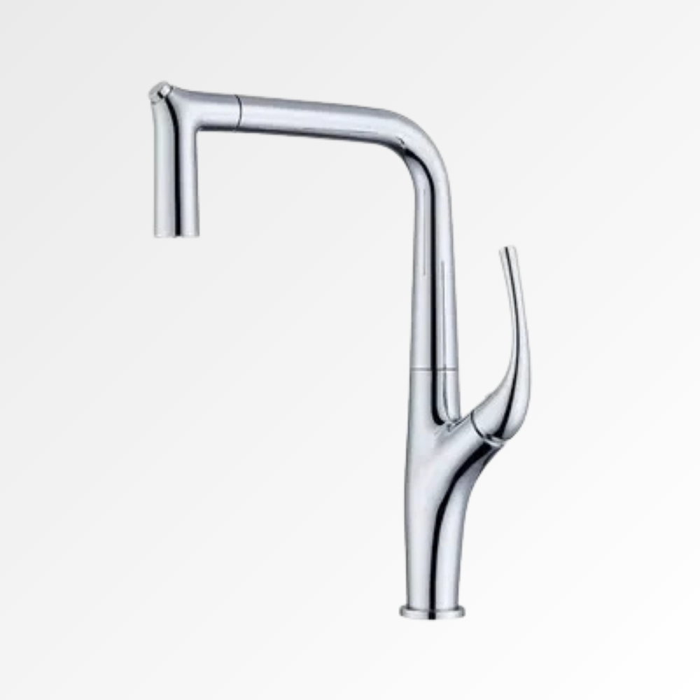 AquaPure 3Flow – Mitigeur cuisine extractible 3 voies eau chaude, froide & filtrée chrome