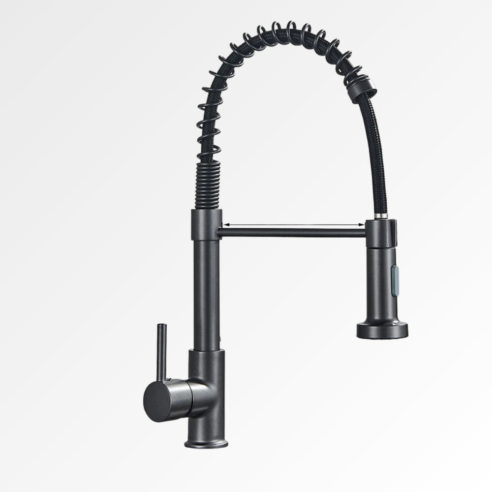 SpringPro Flow – Mitigeur cuisine semi-professionnel à ressort extractible